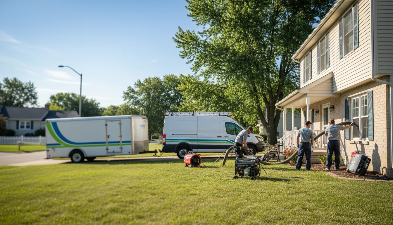 Flooded Basement Restoration And Cleanup With Repair in Cook, NE near me